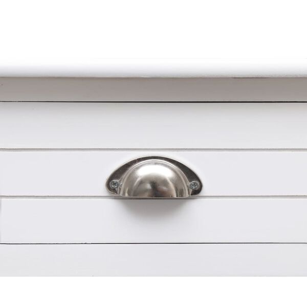 vidaXL Γραφείο Λευκό 110 x 45 x 76 εκ. Ξύλινο