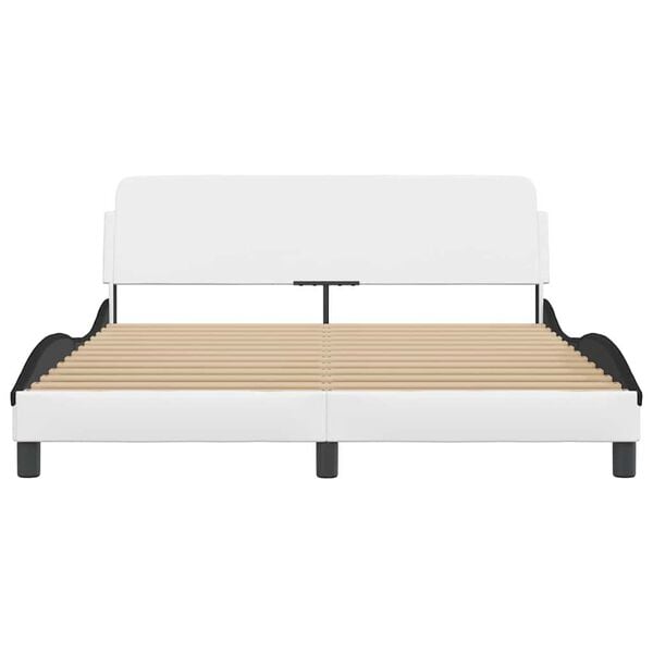 vidaXL &Pi;&lambda;&alpha;ί&sigma;&iota;&omicron; &Kappa;&rho;&epsilon;&beta;&alpha;&tau;&iota;&omicron;ύ Dover &Lambda;&epsilon;&upsilon;&kappa;ό/&Mu;&alpha;ύ&rho;&omicron; 160x200&epsilon;&kappa; &Sigma;&upsilon;&nu;&theta;. &Delta;έ&rho;&mu;&alpha;