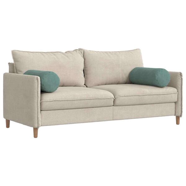 vidaXL Μαξιλάρια Στήριγμα 2 pcs Θαλασσί Ø 25 x 70 cm