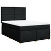 vidaXL &Kappa;&rho;&epsilon;&beta;ά&tau;&iota; Boxspring &mu;&epsilon; &Sigma;&tau;&rho;ώ&mu;&alpha; &Mu;&alpha;ύ&rho;&omicron; 140x200 &epsilon;&kappa;. &Upsilon;&phi;&alpha;&sigma;&mu;ά&tau;&iota;&nu;&omicron;