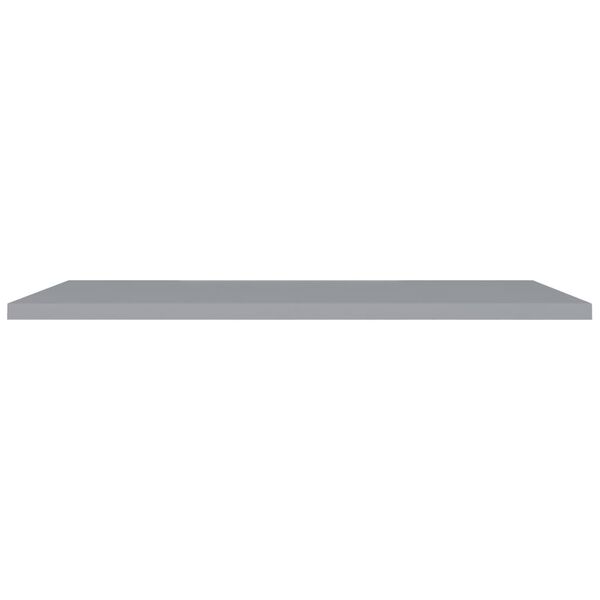 vidaXL Ράφι Τοίχου Γκρι 120x23,5x3,8 εκ. MDF