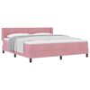 vidaXL &Kappa;&rho;&epsilon;&beta;ά&tau;&iota; &mu;&epsilon; &epsilon;&lambda;&alpha;&tau;ή&rho;&iota;&alpha; &mu;&epsilon; &kappa;&epsilon;&phi;&alpha;&lambda;ά&rho;&iota; &Rho;&omicron;&zeta; 200 x 180 cm &Beta;&epsilon;&lambda;&omicron;ύ&delta;&omicron;