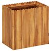 vidaXL Ζαρντινιέρα Υπερυψωμένη 50 x 30 x 50 εκ. από Μασίφ Ξύλο Ακακίας