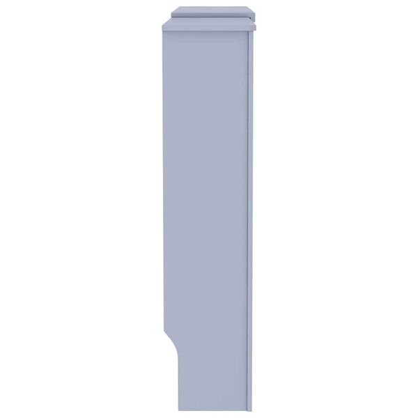 vidaXL Καπάκι Καλοριφέρ 2 pcs Γκρι (142-205) x 20.5 x 81.5 εκ.