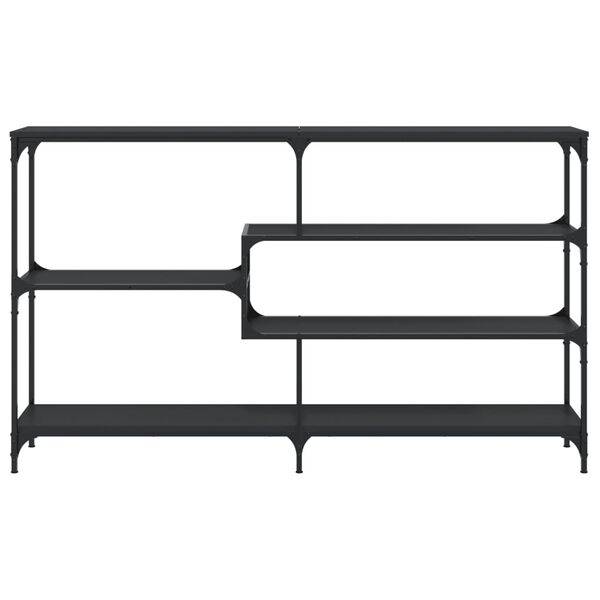 vidaXL Τραπέζι Κονσόλα Μαύρο 160x32x95 εκ. Επεξεργασμένο Ξύλο