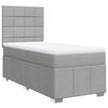 vidaXL &Kappa;&rho;&epsilon;&beta;ά&tau;&iota; Boxspring &mu;&epsilon; &Sigma;&tau;&rho;ώ&mu;&alpha; &Alpha;&nu;&omicron;&iota;&chi;&tau;ό &Gamma;&kappa;&rho;&iota; 90x190 &epsilon;&kappa;. &Upsilon;&phi;&alpha;&sigma;&mu;ά&tau;&iota;&nu;&omicron;