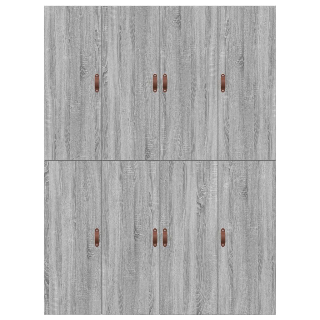 vidaXL Κρεβάτι Αποθήκευσης Γκρι Sonoma 150x200 εκ