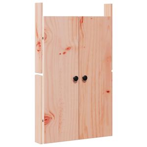 vidaXL Πόρτα κουζίνας με πόρτα Καφέ 50 x 9 x 82 εκ ξύλο duglasias