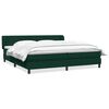 vidaXL Box Spring &kappa;&rho;&epsilon;&beta;ά&tau;&iota; &mu;&epsilon; &sigma;&tau;&rho;ώ&mu;&alpha;&tau;&alpha; &sigma;&kappa;&omicron;ύ&rho;&omicron; &pi;&rho;ά&sigma;&iota;&nu;&omicron; &Beta;&epsilon;&lambda;&omicron;ύ&delta;&iota;&nu;&omicron;