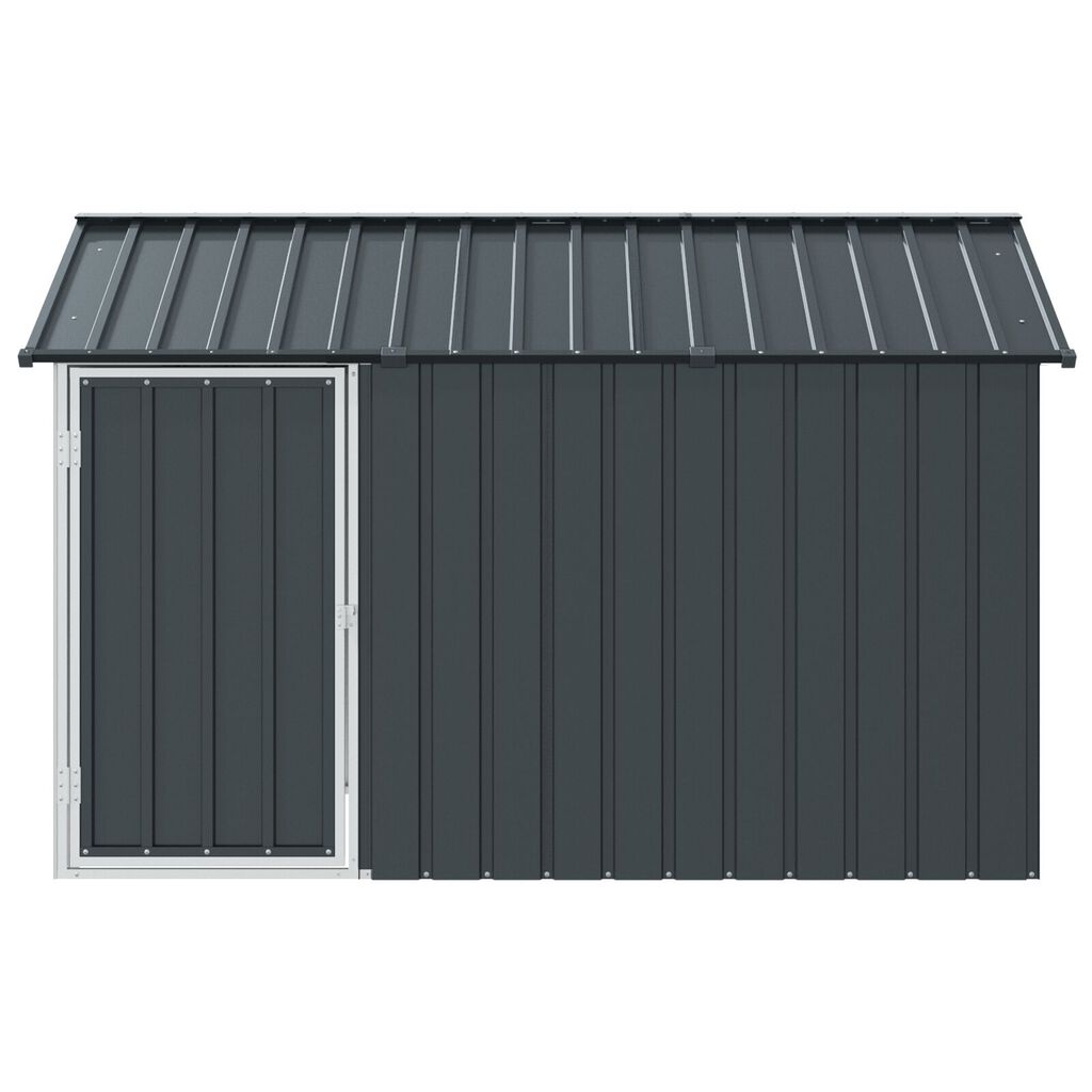 vidaXL Κλουβάκι Πουλιών Ανθρακί 112x215x141 εκ Ατσάλι