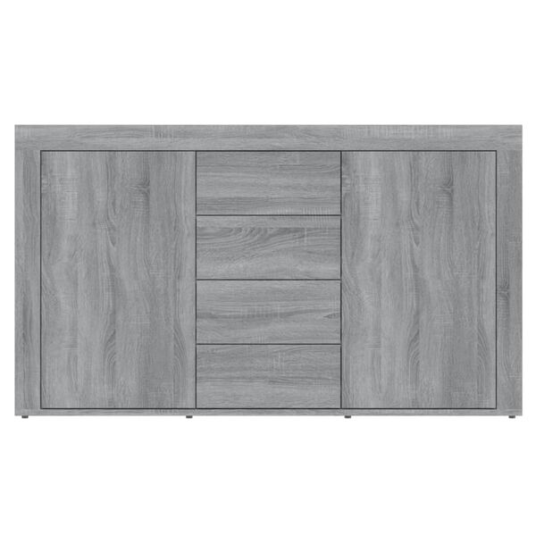 vidaXL Μπουφές Γκρι Sonoma 120 x 36 x 69 εκ. από Επεξεργασμένο Ξύλο