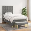 vidaXL &Kappa;&rho;&epsilon;&beta;ά&tau;&iota; Boxspring &mu;&epsilon; &Sigma;&tau;&rho;ώ&mu;&alpha; &Sigma;&kappa;&omicron;ύ&rho;&omicron; &Gamma;&kappa;&rho;&iota; 100x200 &epsilon;&kappa;. &Upsilon;&phi;&alpha;&sigma;&mu;ά&tau;&iota;&nu;&omicron;