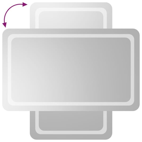 vidaXL &Kappa;&alpha;&theta;&rho;έ&phi;&tau;&eta;&sigmaf; &Mu;&pi;ά&nu;&iota;&omicron;&upsilon; &mu;&epsilon; LED 60x100 &epsilon;&kappa;.