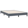 vidaXL Box Spring &Kappa;&rho;&epsilon;&beta;ά&tau;&iota; &mu;&epsilon; &sigma;&tau;&rho;ώ&mu;&alpha; &Sigma;&kappa;&omicron;ύ&rho;&omicron; &gamma;&kappa;&rho;&iota; 140x220 cm &Beta;&epsilon;&lambda;&omicron;ύ&delta;&iota;&nu;&omicron;