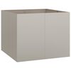 vidaXL Ζαρντινιέρα 100x100x80 εκ. Ατσάλι Σκληρυθέν στον Αέρα