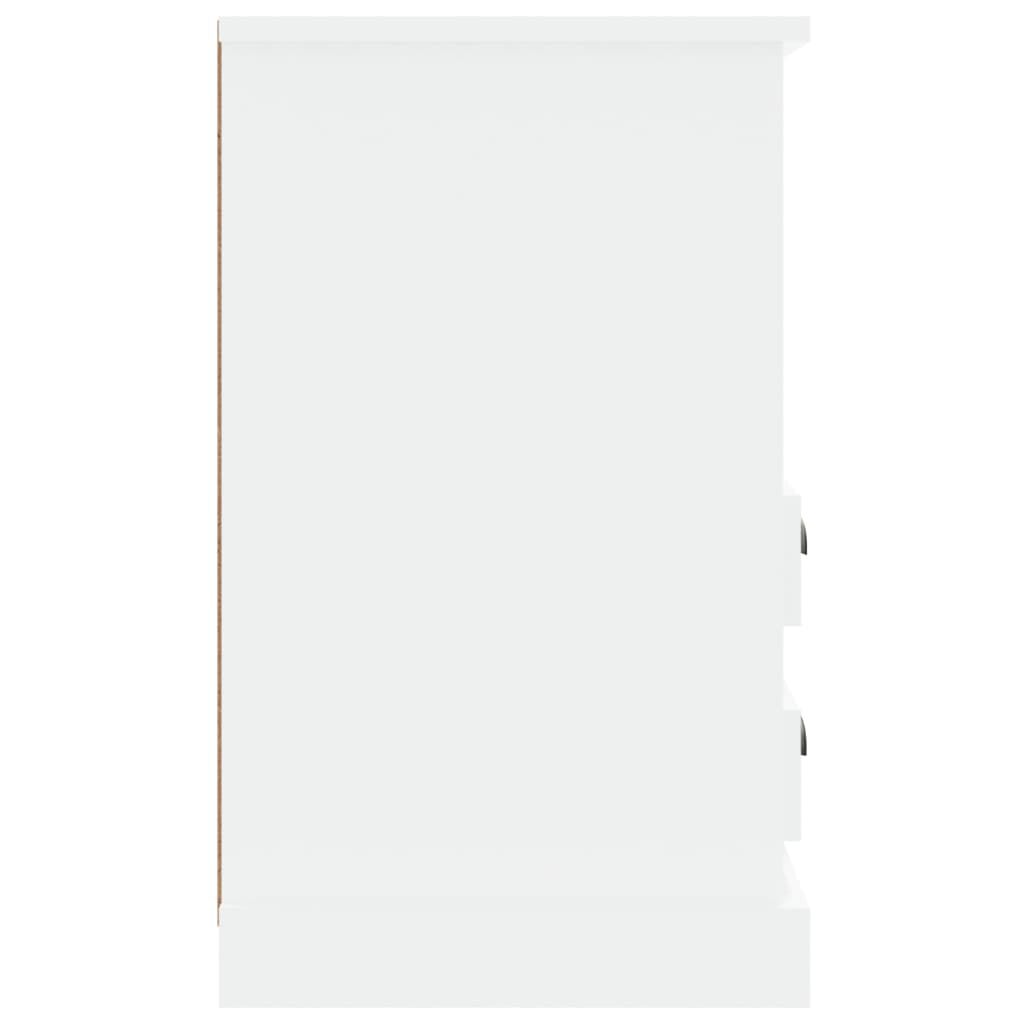 vidaXL Κομοδίνο Λευκό 43 x 36 x 60 εκ.