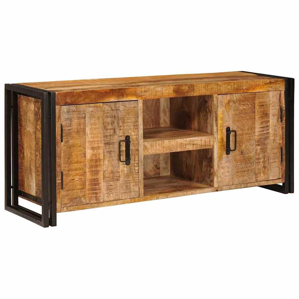 vidaXL Ντουλάπι TV Πολύχρωμο 120 x 30 x 50 cm Μασίφ ανακυκλωμένο ξύλο