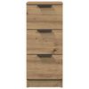 vidaXL Sideboards 2 τεμάχια Artisan Oak 30x30x70cm Κατασκευασμένο ξύλο