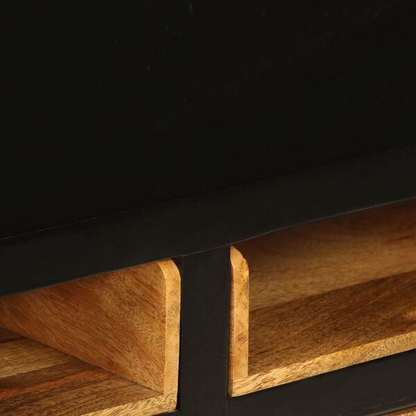 vidaXL Έπιπλο Τηλεόρασης 120 x 30 x 50 εκ. από Μασίφ Ξύλο Μάνγκο