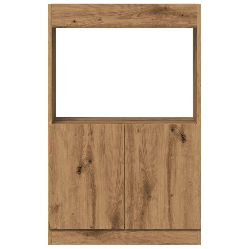 vidaXL Ντουλάπι Αρτισιανή Δρυς 63x33x100 εκ. από Επεξεργασμένο Ξύλο