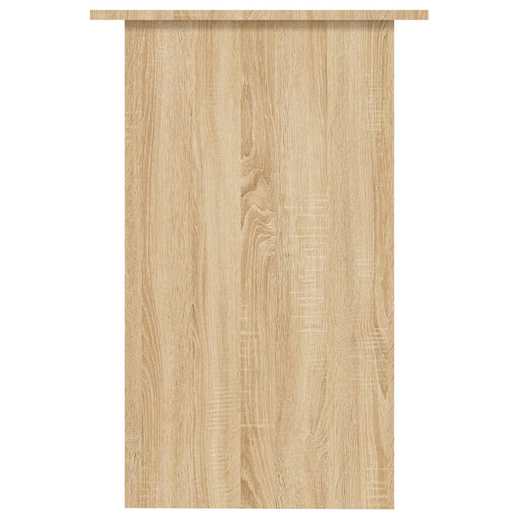 vidaXL Γραφείο Χρώμα Sonoma Δρυς 90 x 50 x 74 εκ. από Επεξ. Ξύλο