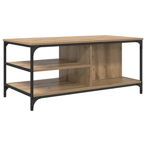 vidaXL &Tau;&rho;&alpha;&pi;&epsilon;&zeta;ά&kappa;&iota; &sigma;&alpha;&lambda;&omicron;&nu;&iota;&omicron;ύ Artisan Oak 100 x 50 x 45 cm