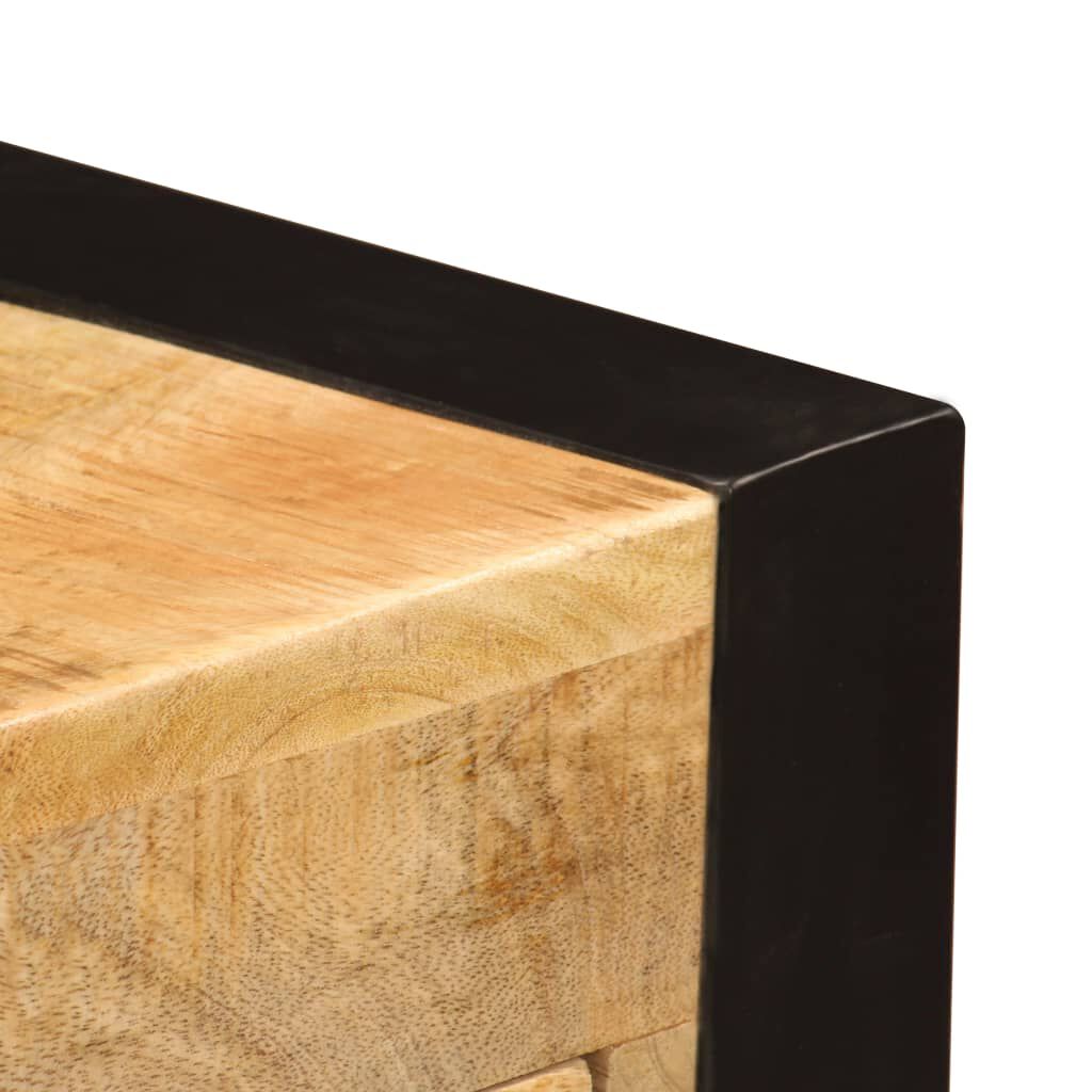 vidaXL Γραφείο με 2 Συρτάρια 110 x 50 x 77 εκ. από Μασίφ Ξύλο Μάνγκο
