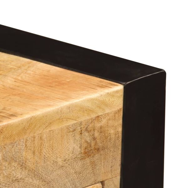 vidaXL Γραφείο με 2 Συρτάρια 110 x 50 x 77 εκ. από Μασίφ Ξύλο Μάνγκο