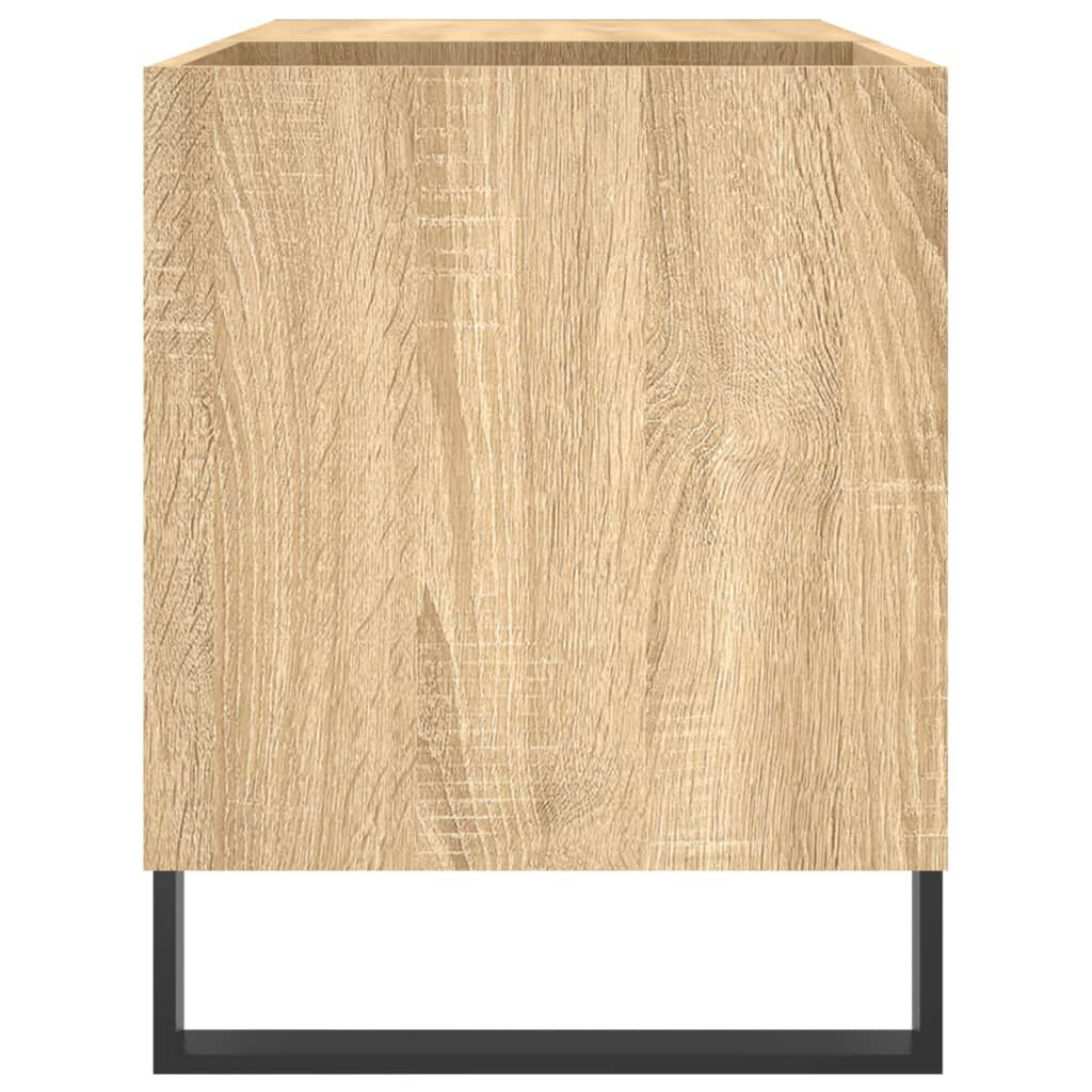 vidaXL Δισκοθήκη Sonoma Δρυς 85 x 38 x 48 εκ. από Επεξεργασμένο Ξύλο