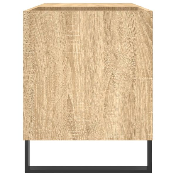 vidaXL Δισκοθήκη Sonoma Δρυς 85 x 38 x 48 εκ. από Επεξεργασμένο Ξύλο