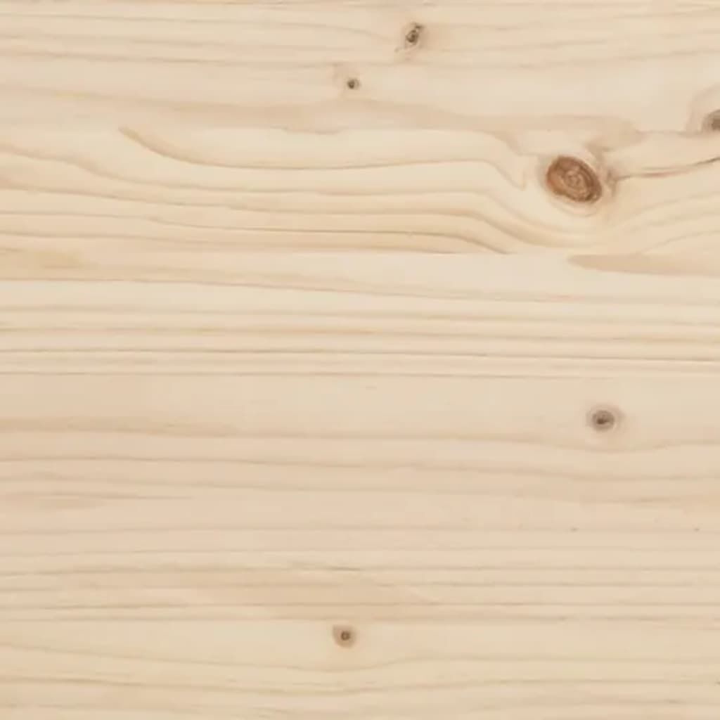 vidaXL Ντουλάπι 60 x 40 x 120 εκ. από Μασίφ Ξύλο Πεύκου
