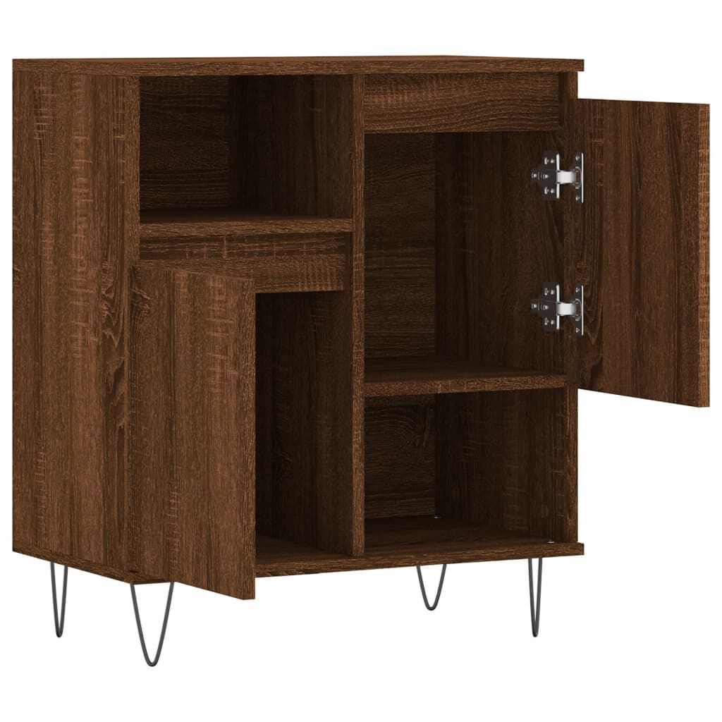 vidaXL Μπουφές Καφέ Δρυς 60x35x70 εκ. από Επεξεργασμένο Ξύλο