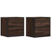 vidaXL &Epsilon;&pi;ί&tau;&omicron;&iota;&chi;&alpha; &kappa;&omicron;&mu;&omicron;&delta;ί&nu;&alpha; 2 &tau;&epsilon;&mu;ά&chi;&iota;&alpha; &kappa;&alpha;&phi;έ &delta;&rho;&upsilon;&sigmaf; 40x31x39,5 cm