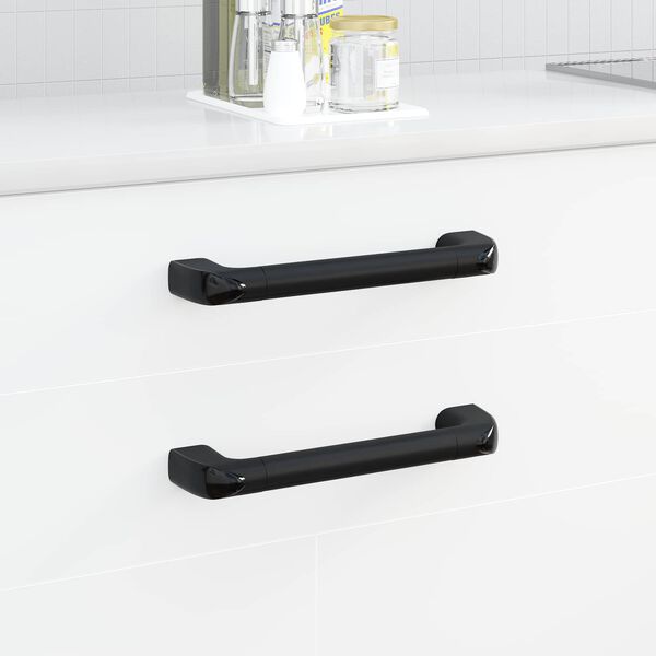 vidaXL &Lambda;&alpha;&beta;ή &Mu;&omicron;&nu;ό&chi;&rho;&omega;&mu;&omicron; 2 pcs &Mu;&alpha;ύ&rho;&omicron; 380 x 34 x 85 mm &Alpha;&lambda;&omicron;&upsilon;&mu;ί&nu;&iota;&omicron; &kappa;&alpha;&iota; PP