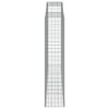 vidaXL Συρματοκιβώτια Τοξωτά 6 τεμ. 300x50x220/240 εκ. Γαλβαν. Ατσάλι
