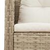 vidaXL Σετ Καναπέ Κήπου 6 pcs μπεζ και κρεμ συνθετικό ρατάν