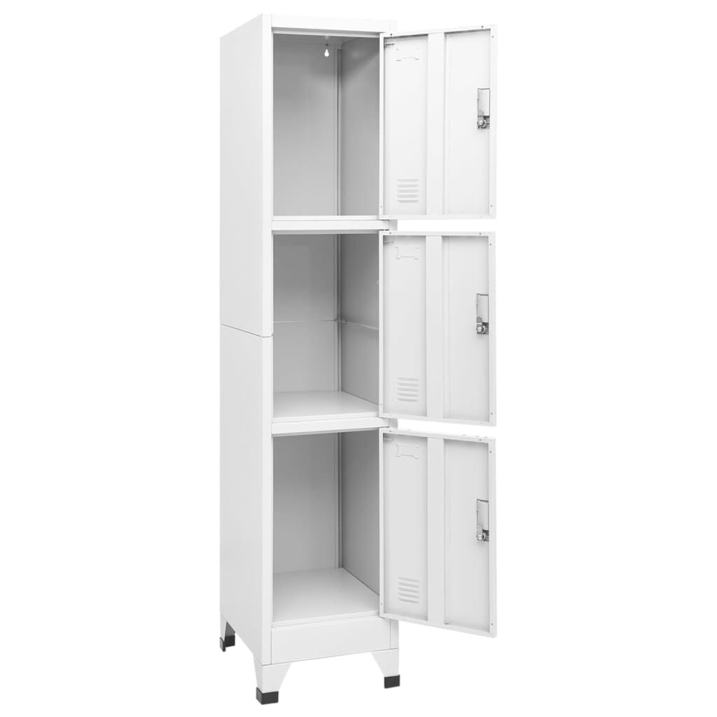 vidaXL Φοριαμός 38 x 45 x 180 εκ. με 3 Τμήματα