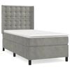vidaXL &Kappa;&rho;&epsilon;&beta;ά&tau;&iota; Boxspring &mu;&epsilon; &Sigma;&tau;&rho;ώ&mu;&alpha; &Alpha;&nu;&omicron;&iota;&chi;&tau;ό &Gamma;&kappa;&rho;&iota; 90x200 &epsilon;&kappa;. &Beta;&epsilon;&lambda;&omicron;ύ&delta;&iota;&nu;&omicron;