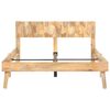 vidaXL Πλαίσιο Κρεβατιού 120 x 200 εκ. από Μασίφ Ξύλο Μάνγκο