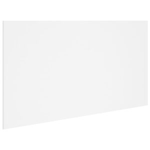 vidaXL Κεφαλάρι Κρεβατιού Λευκό 160x1,5x80 εκ. από Επεξεργασμένο Ξύλο