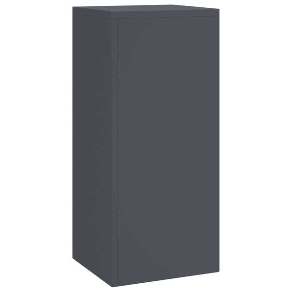 vidaXL Στήριξη φυτών 3 pcs Ανθρακί 24 x 24 x 75 εκ. Ατσάλι