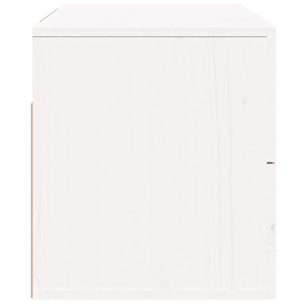 vidaXL Κομοδίνα Επιτοίχια 2 τεμ. Λευκά 50x36x40 εκ.