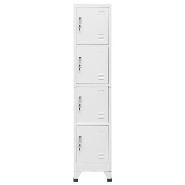 vidaXL Φοριαμός 38 x 45 x 180 εκ. με 4 Τμήματα