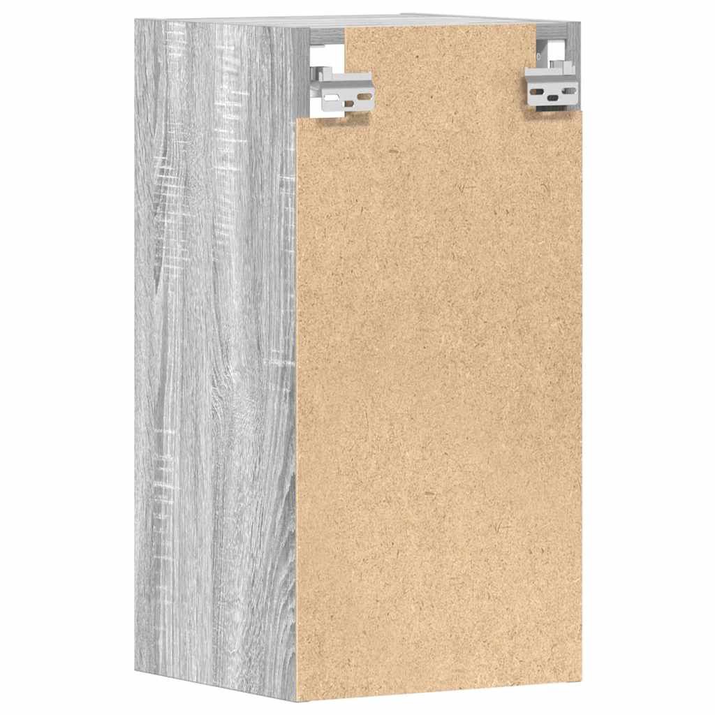 vidaXL κρεμαστό ντουλάπι Riga γκρι Sonoma 30x29,5x60 cm