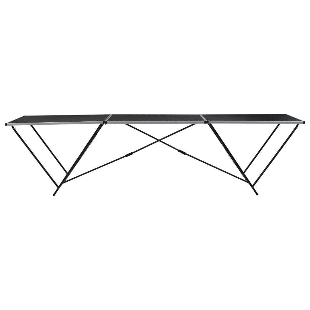 vidaXL Τραπέζι για Κόλληση Ταπετσαρίας 300x60x78 εκ. από MDF/Αλουμίνιο