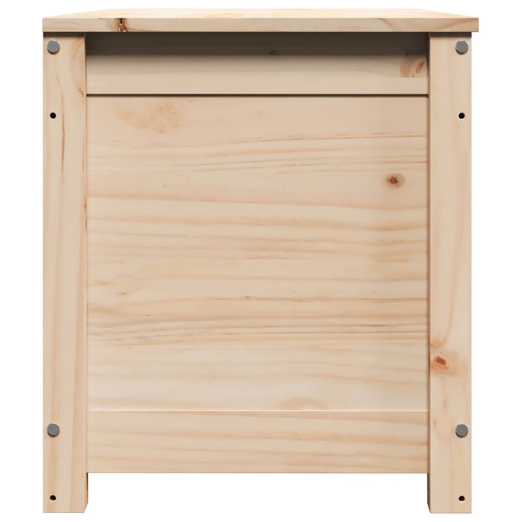 vidaXL Κουτί Αποθήκευσης 80 x 40 x 45,5 εκ από Μασίφ Ξύλο Πεύκου