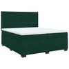 vidaXL &Kappa;&rho;&epsilon;&beta;ά&tau;&iota; Boxspring &mu;&epsilon; &Sigma;&tau;&rho;ώ&mu;&alpha; &Sigma;&kappa;&omicron;ύ&rho;&omicron; &Pi;&rho;ά&sigma;&iota;&nu;&omicron; 200x200&epsilon;&kappa;. &Beta;&epsilon;&lambda;&omicron;ύ&delta;&iota;&nu;&omicron;