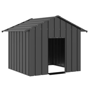 vidaXL &Sigma;&pi;&iota;&tau;ά&kappa;&iota; &sigma;&kappa;ύ&lambda;&omicron;&upsilon; &mu;&epsilon; &omicron;&rho;&omicron;&phi;ή 131x101x102 cm &Gamma;&alpha;&lambda;&beta;&alpha;&nu;&iota;&sigma;&mu;έ&nu;&omicron;&sigmaf; &chi;ά&lambda;&upsilon;&beta;&alpha;&sigmaf;