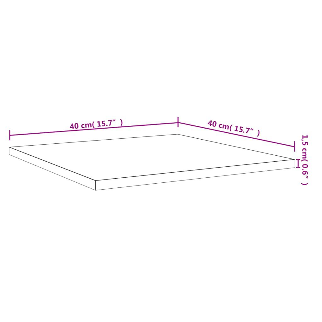 vidaXL Ράφια Βιβλιοθήκης 4 τεμ. Γυαλ. Γκρι 40x40x1,5 εκ. Μοριοσανίδα