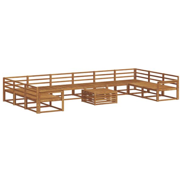 vidaXL &Sigma;&epsilon;&iota;&rho;ά &Kappa;&alpha;&nu;&alpha;&pi;έ &Epsilon;&xi;&omega;&tau;&epsilon;&rho;&iota;&kappa;&omicron;ύ 11 pcs &Phi;&upsilon;&sigma;&iota;&kappa;ό &Sigma;&tau;&epsilon;&rho;&epsilon;ό &Xi;ύ&lambda;&omicron; &Alpha;&kappa;&alpha;&kappa;ί&alpha;&sigmaf;